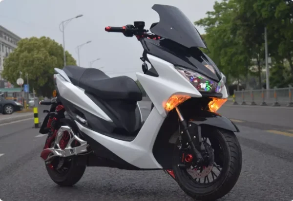 4000w Strong Power Adult Electric E Moto Motorbike Sports Motorcycle 28AH Electric motorcycle - Image 5