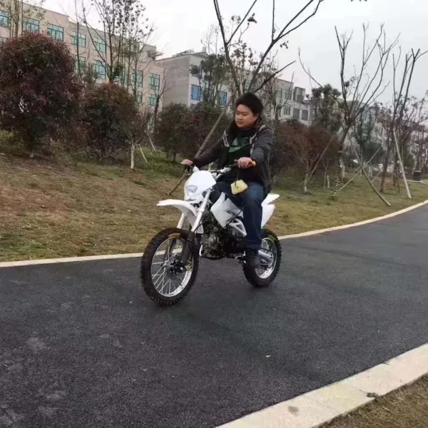 New Steel Frame 125cc Motorcycle High-speed Sports Racing Hydraulic Disc Brake 2-wheel Motorcycle - Image 6